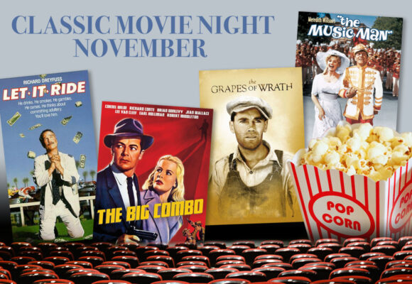 Classic Movie Night – Thursdays at the Community Center – Back up and running again!!!!